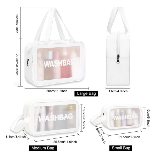 Foto 3 pulgar | Estuches Xtellar De Maquillaje Bolsa Cosmetiquera Set 3 Neceser
