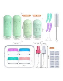 Foto 4 | Kit Para Viaje 17 Piezas + Gratis Termo Güish De Regalo