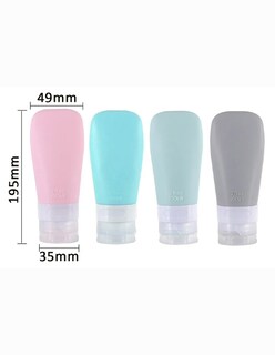 Foto 3 | Botellas De Viaje Silicona