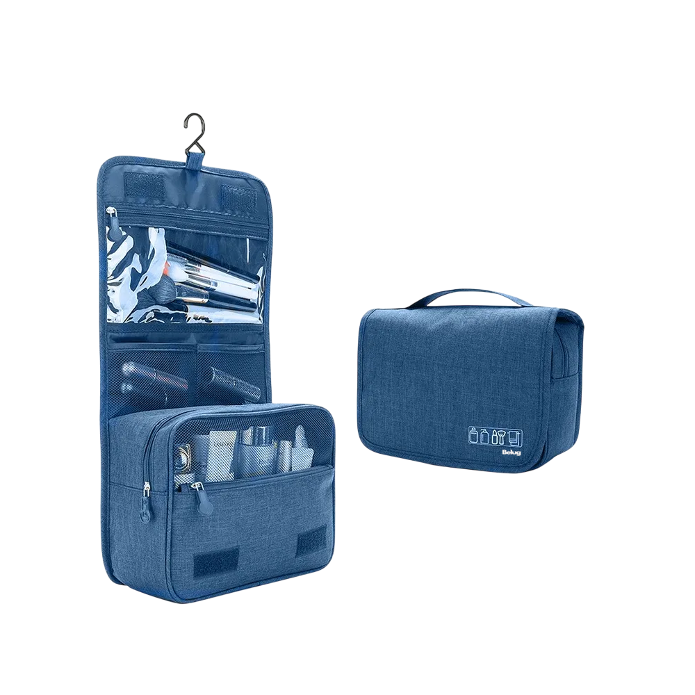 Foto 2 pulgar | Neceser De Viaje Mujer, Belug Cosmetiqueras,bolsa Organizadora Azul