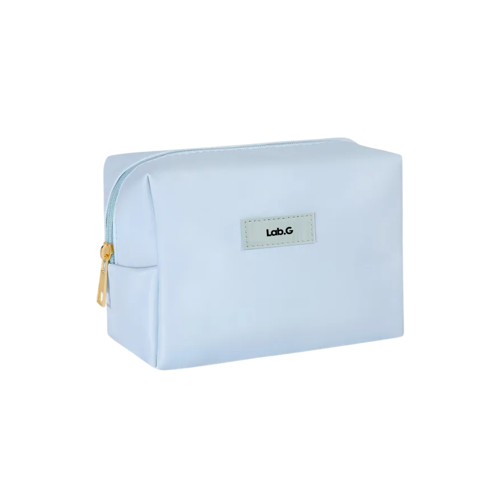 Foto 4 | 3pcs Cosmetiquera Lab.g Neceser Estuches De Maquillaje Bolsa Azul Cielo