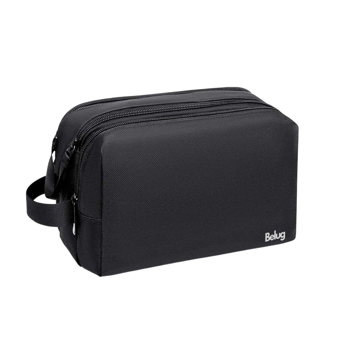 Neceser Belug Bolsa Sobaquera Para Hombre Organizador De Viaje Negro $529