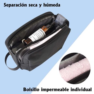 Foto 4 | Neceser Belug Bolsa Sobaquera Para Hombre Organizador De Viaje Negro