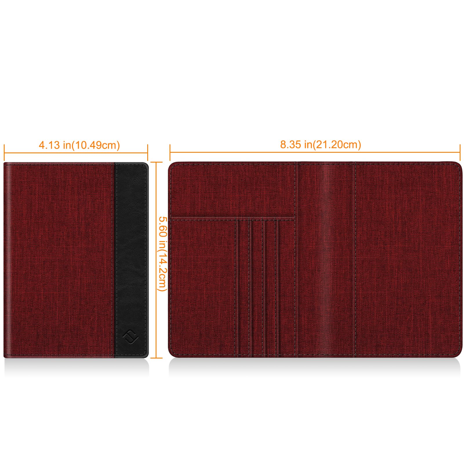 Foto 5 pulgar | Cartera De Viaje Fintie Con Bloqueo Rfid Con Soporte Para Pasaporte - Venta Internacional.
