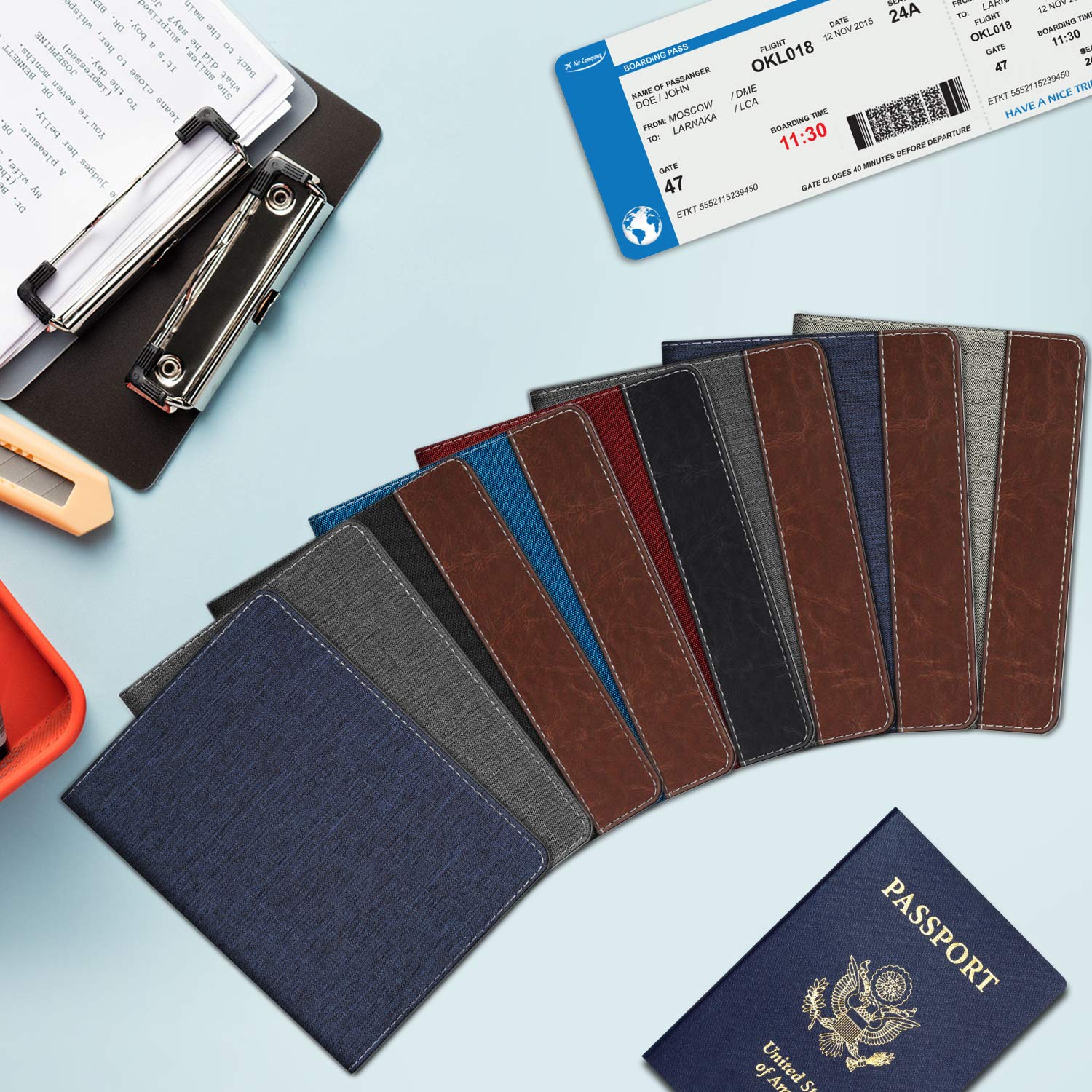 Foto 8 pulgar | Cartera De Viaje Fintie Con Bloqueo Rfid Con Soporte Para Pasaporte - Venta Internacional.