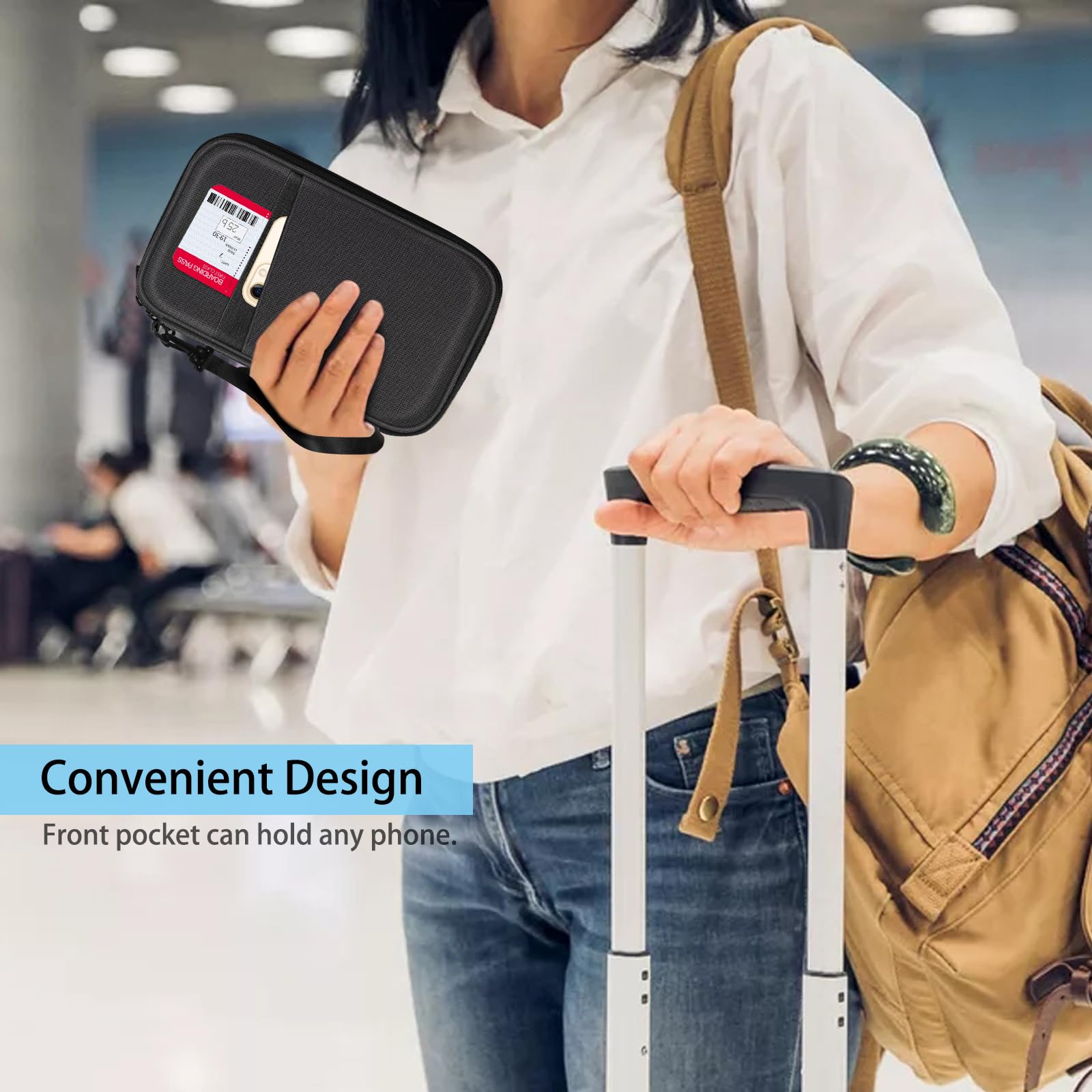 Foto 5 pulgar | Funda Para Pasaporte Fintie Family Con Bloqueo Rfid Para 6 Personas - Venta Internacional.