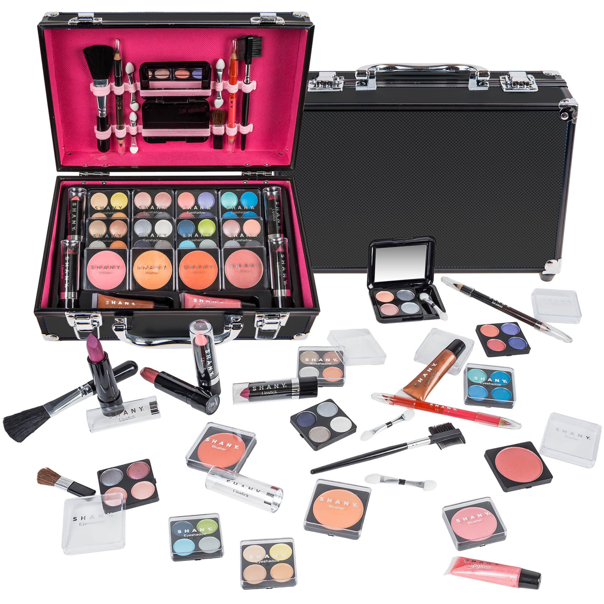 Foto 2 pulgar | Estuche De Maquillaje Shany Carry All Con Set De Maquillaje Profesional Negro - Venta Internacional.