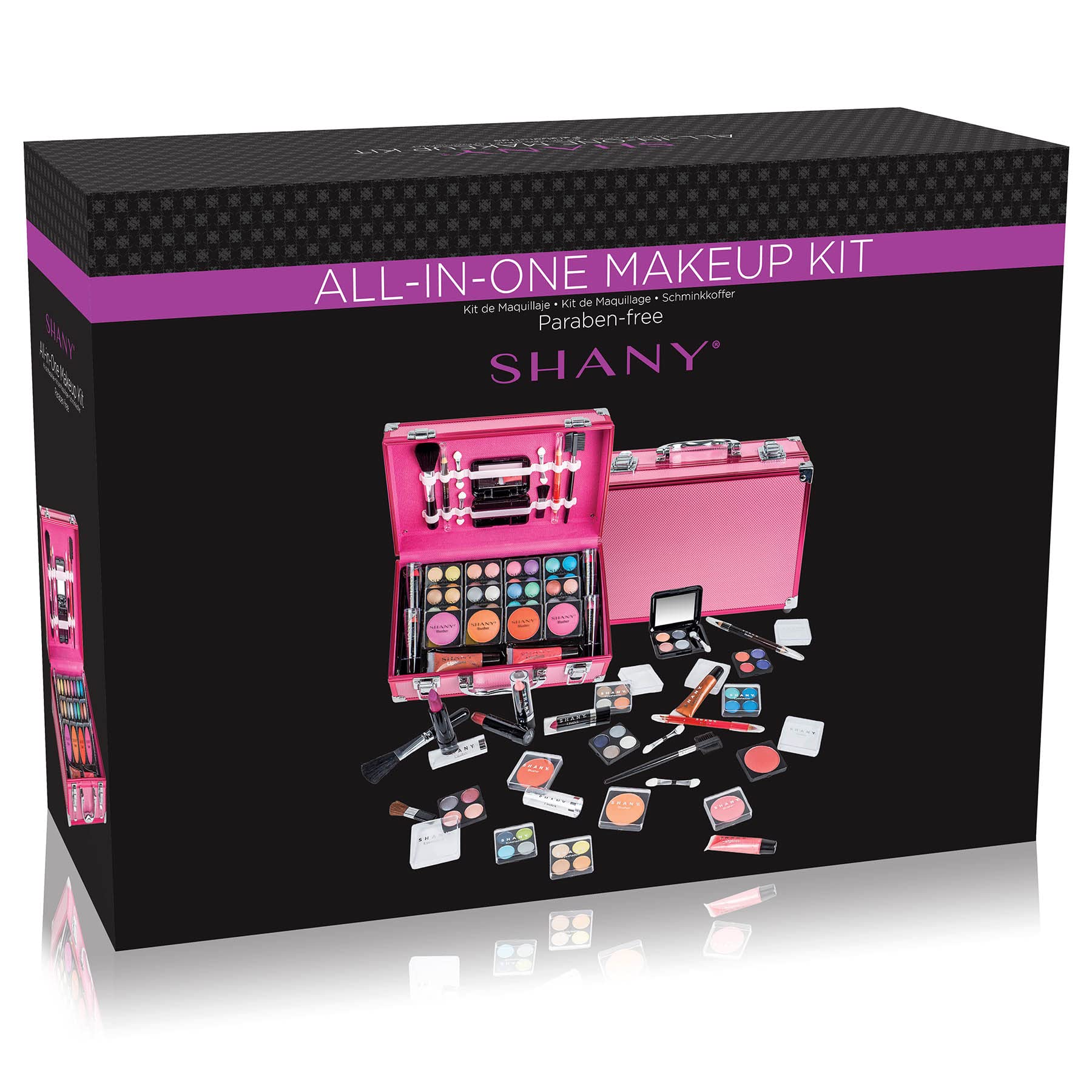Foto 3 pulgar | Estuche De Maquillaje Shany Carry All Con Set De Maquillaje Profesional Negro - Venta Internacional.