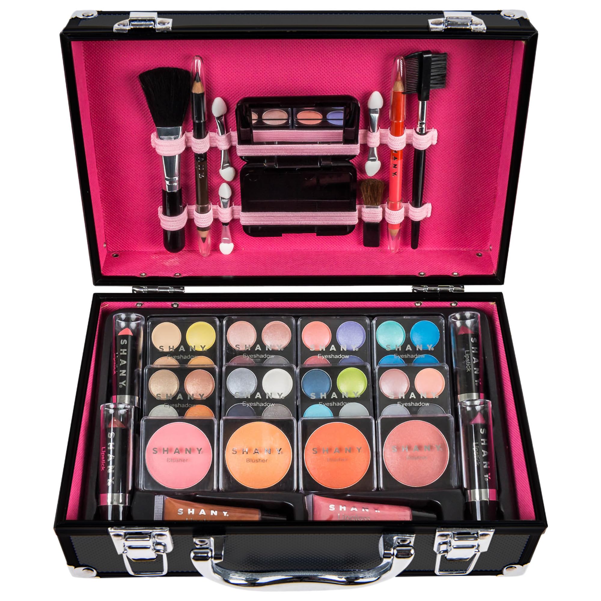 Foto 6 pulgar | Estuche De Maquillaje Shany Carry All Con Set De Maquillaje Profesional Negro - Venta Internacional.