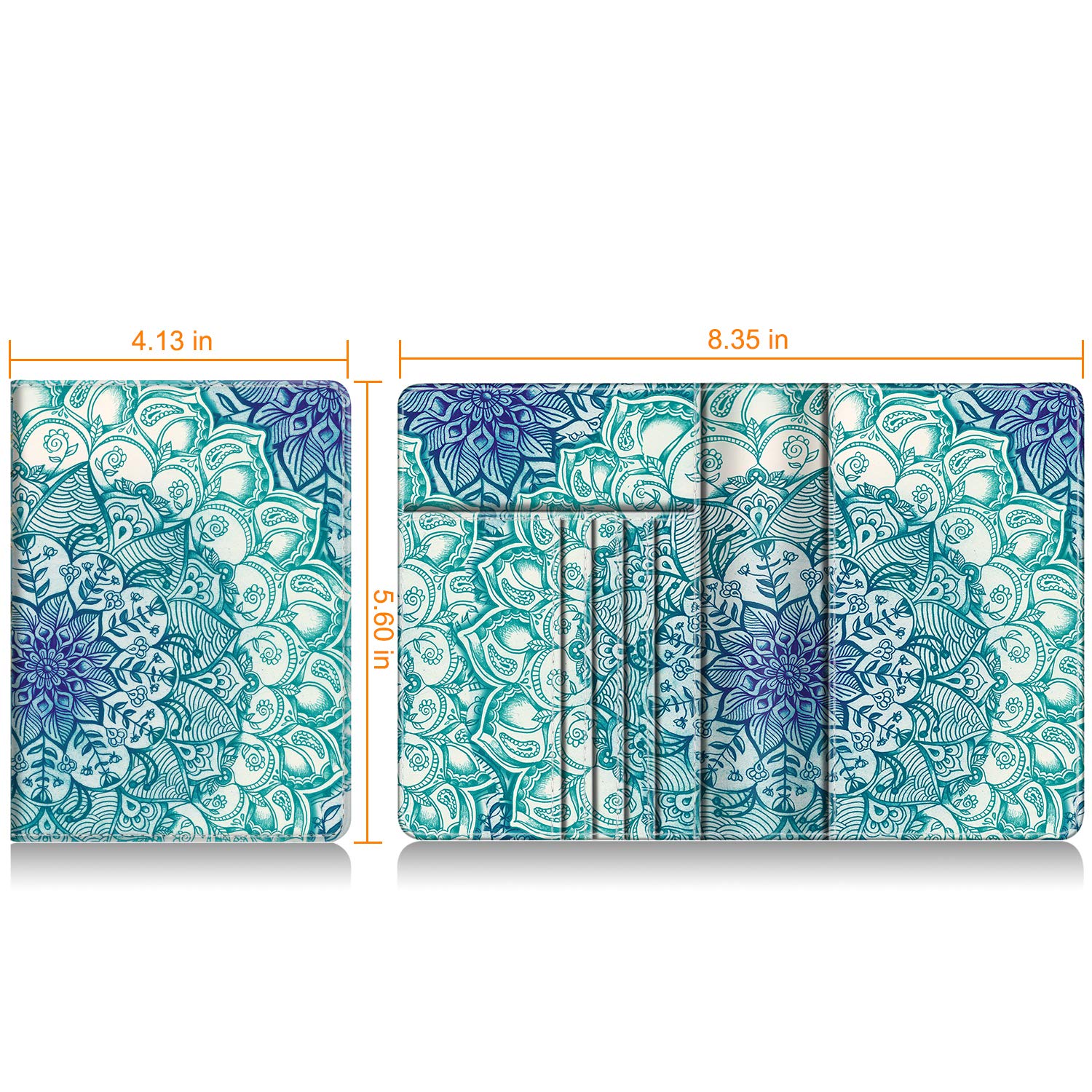 Foto 4 | Funda Para Pasaporte Fintie Slim, Cartera De Viaje Con Bloqueo Rfid - Venta Internacional.