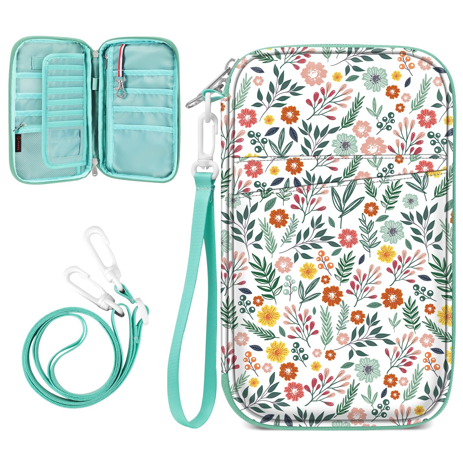 Foto 2 pulgar | Funda Para Pasaporte Fintie Family Con Bloqueo Rfid Para 6 Personas - Venta Internacional.