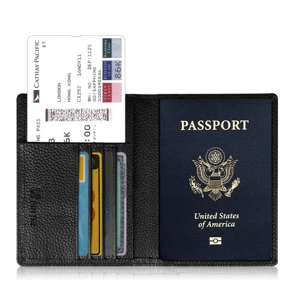 Foto 3 pulgar | Cartera De Viaje Fintie Con Bloqueo Rfid Con Soporte Para Pasaporte - Venta Internacional.