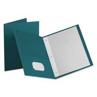Foto 1 | Folder Oxford Con Doble Bolsillo Y Cierre De 3 Orificios Para Informes - Venta Internacional.