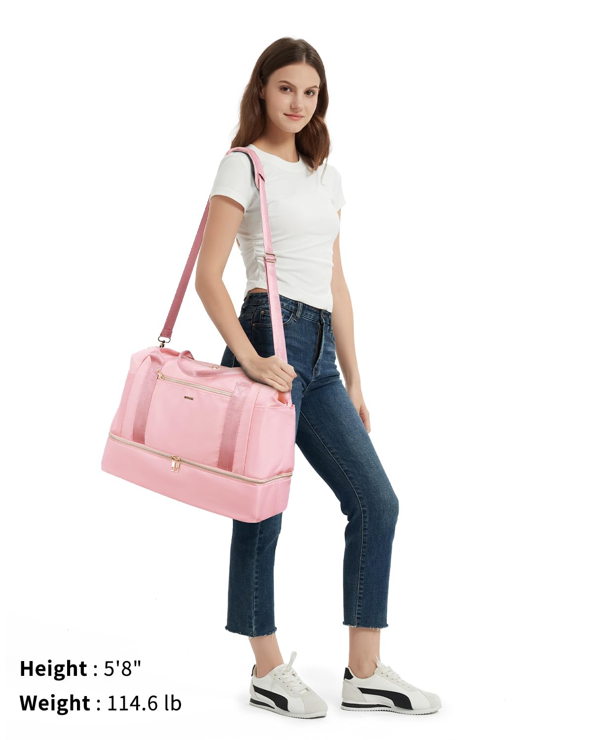 Foto 5 | Bolsa De Viaje Wandf Para Spirit Airlines De 45 X 35 X 20 Cm Con Bolsillo Húmedo - Venta Internacional.