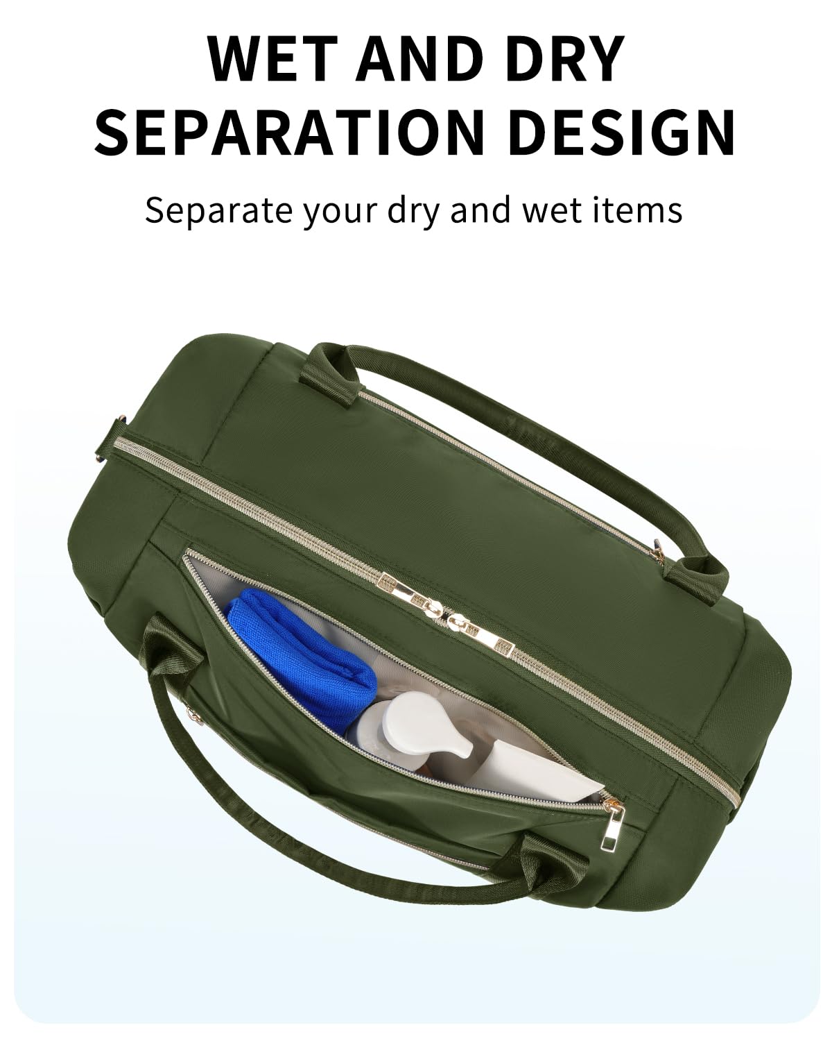 Foto 3 | Bolsa De Viaje Wandf Para Spirit Airlines De 45 X 35 X 20 Cm Con Bolsillo Húmedo - Venta Internacional.