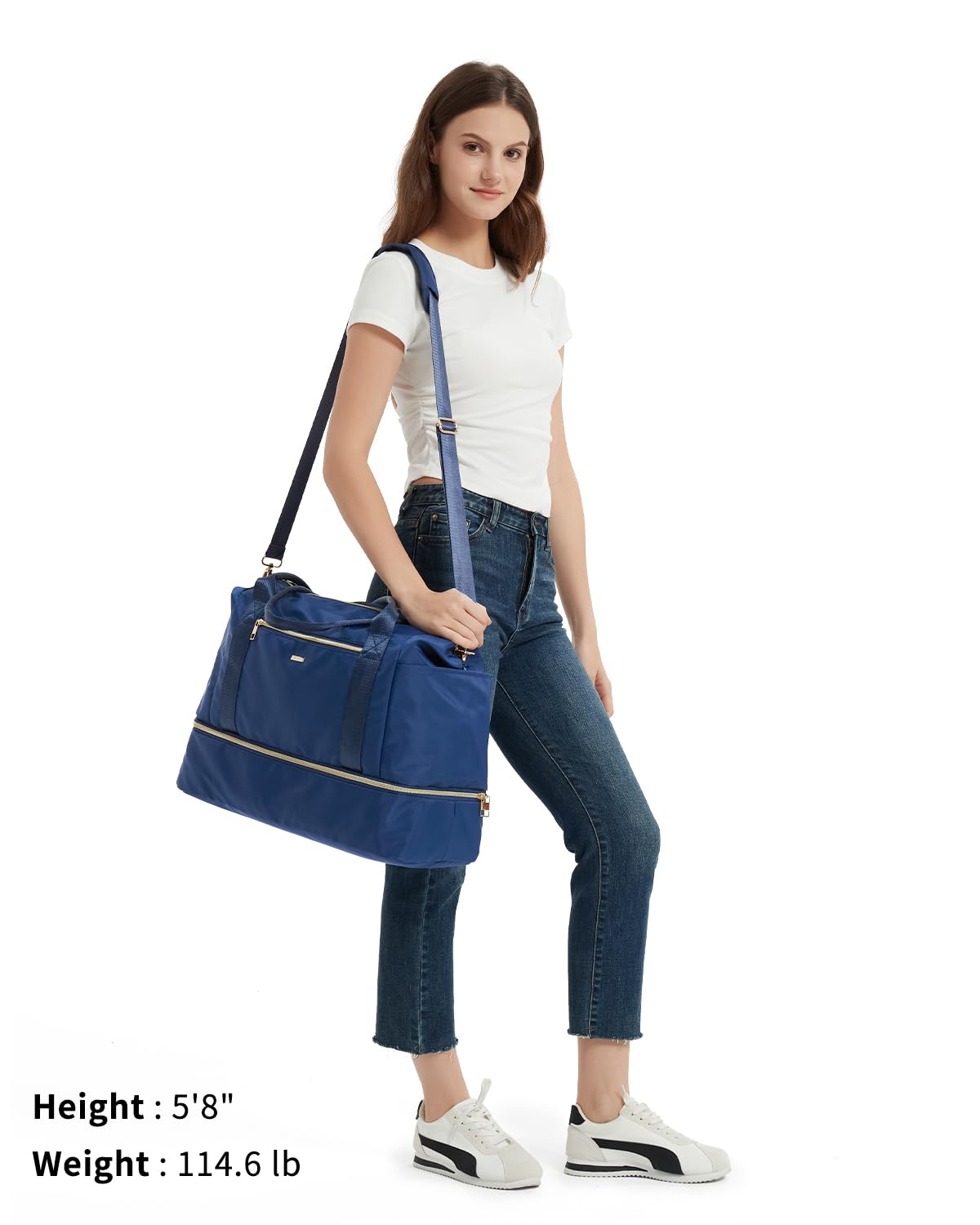 Foto 5 | Bolsa De Viaje Wandf Para Spirit Airlines De 45 X 35 X 20 Cm Con Bolsillo Húmedo - Venta Internacional.