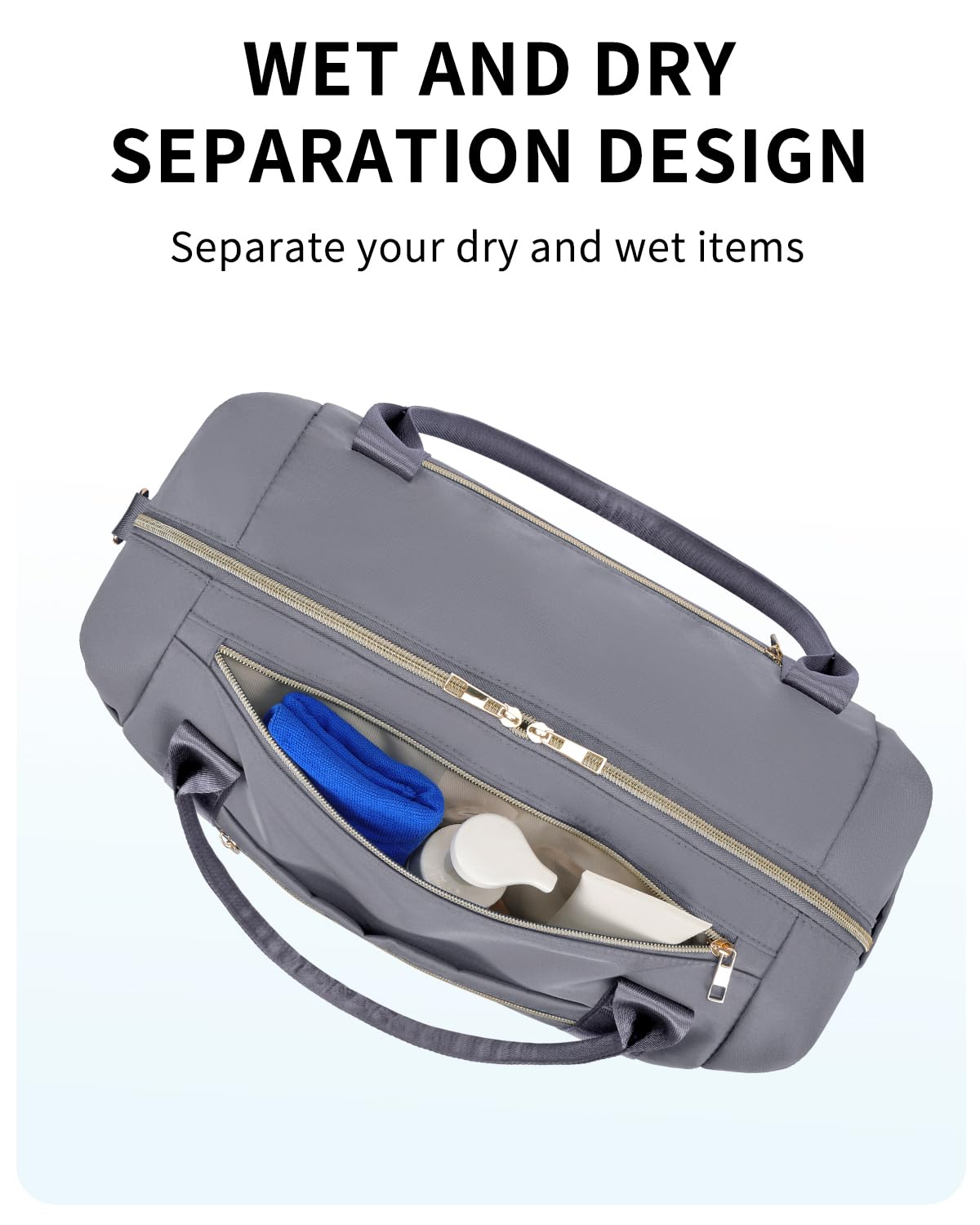 Foto 4 pulgar | Bolsa De Viaje Wandf Para Spirit Airlines De 45 X 35 X 20 Cm Con Bolsillo Húmedo - Venta Internacional.
