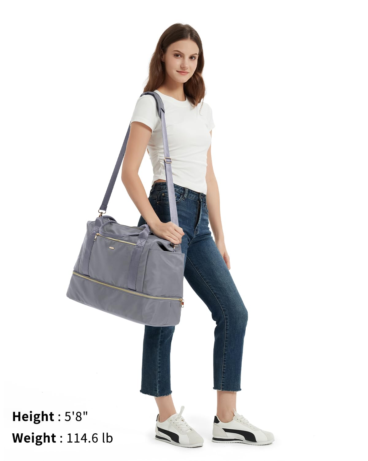 Foto 5 | Bolsa De Viaje Wandf Para Spirit Airlines De 45 X 35 X 20 Cm Con Bolsillo Húmedo - Venta Internacional.