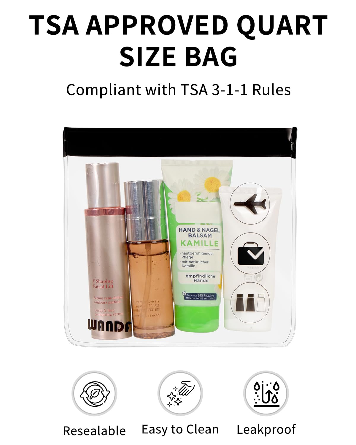 Foto 7 | Bolsa De Viaje Wandf Para Spirit Airlines De 45 X 35 X 20 Cm Con Bolsillo Húmedo - Venta Internacional.