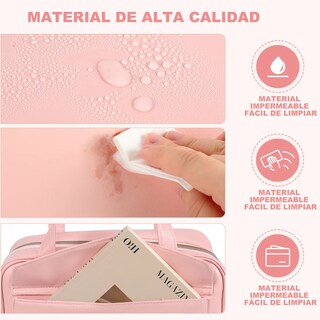 Foto 5 | Neceser Profesional Caja Cosmetiquera De Viaje Lab.g Rosa