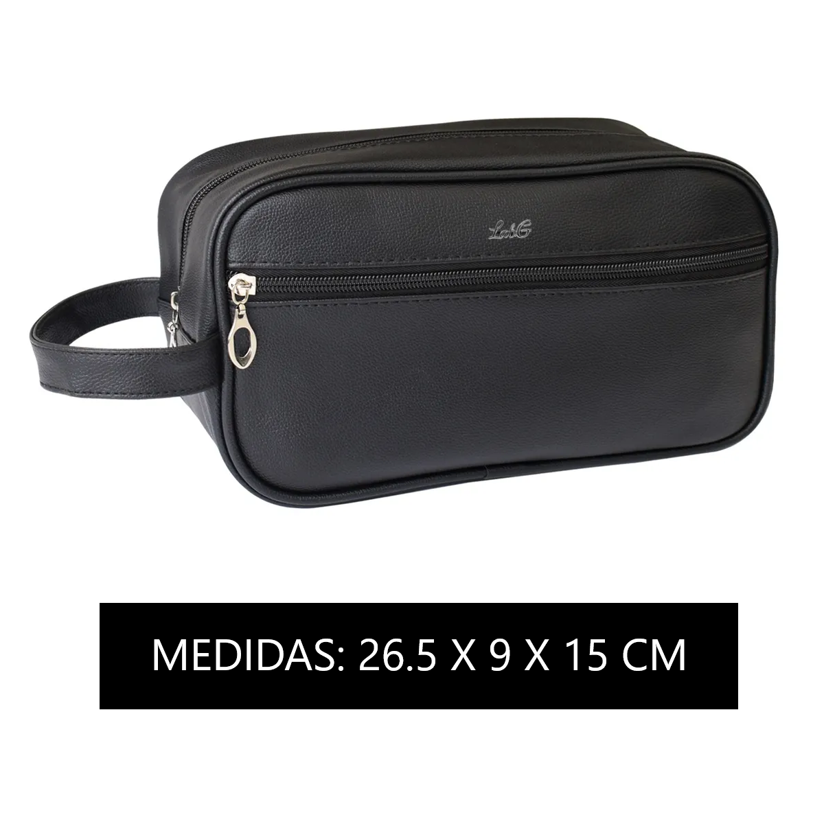 Foto 4 | Sobaquera Neceser De Viaje Para Caballero Lab.g Negro