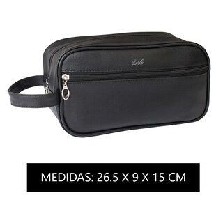 Foto 4 | Sobaquera Neceser De Viaje Para Caballero Lab.g Negro