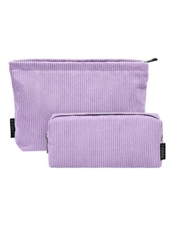 Foto 2 | Kit Cosmetiquera Lavanda 2pcs + Tote Güish + Termo Blanco Güish De Regalo