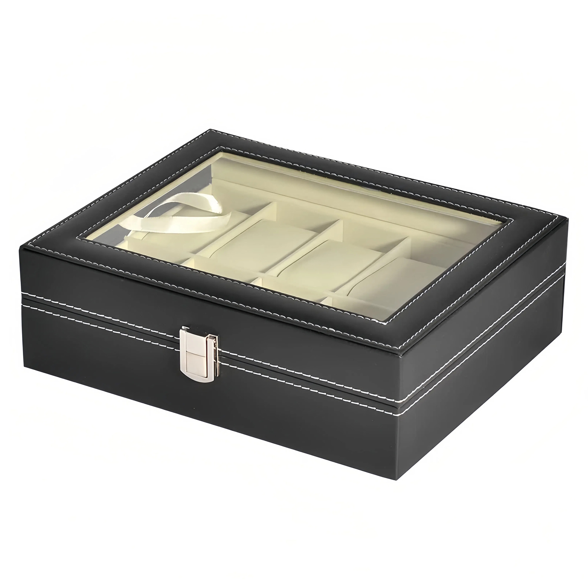 Estuche Organizador De Relojes 10 Espacios Perfect Space
