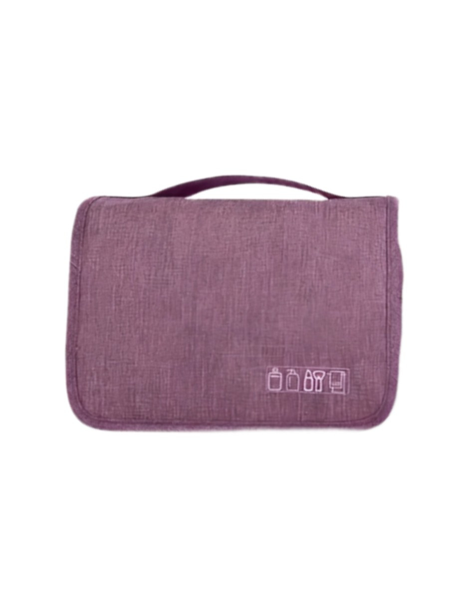 Foto 3 pulgar | Neceser De Viaje Organizadora Violeta + Gratis Termo Güish De Regalo