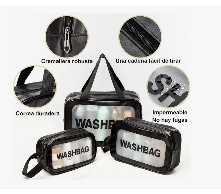 Foto 2 | Kit Neceser Profesional Caja Cosmetiquera De Viaje Mujer