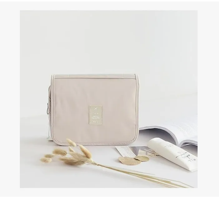 Foto 4 pulgar | 2pcs Cosmetiquera Neceser Estuches De Maquillaje Bolsa Viaje