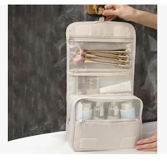 Foto 4 | 2pcs Cosmetiquera Neceser Estuches De Maquillaje Bolsa Viaje