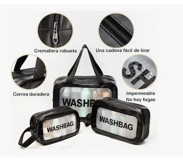 Foto 2 | Kit Neceser Profesional Caja Cosmetiquera De Viaje Mujer