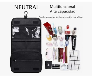 Foto 2 | Neceser De Viaje Mujer Cosmetiqueras bolsa Organizadora