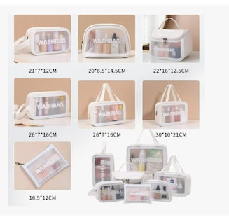 Foto 3 | Kit Neceser Profesional Caja Cosmetiquera De Viaje Mujer