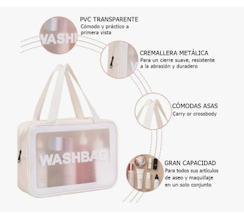 Foto 4 | Kit Neceser Profesional Caja Cosmetiquera De Viaje Mujer