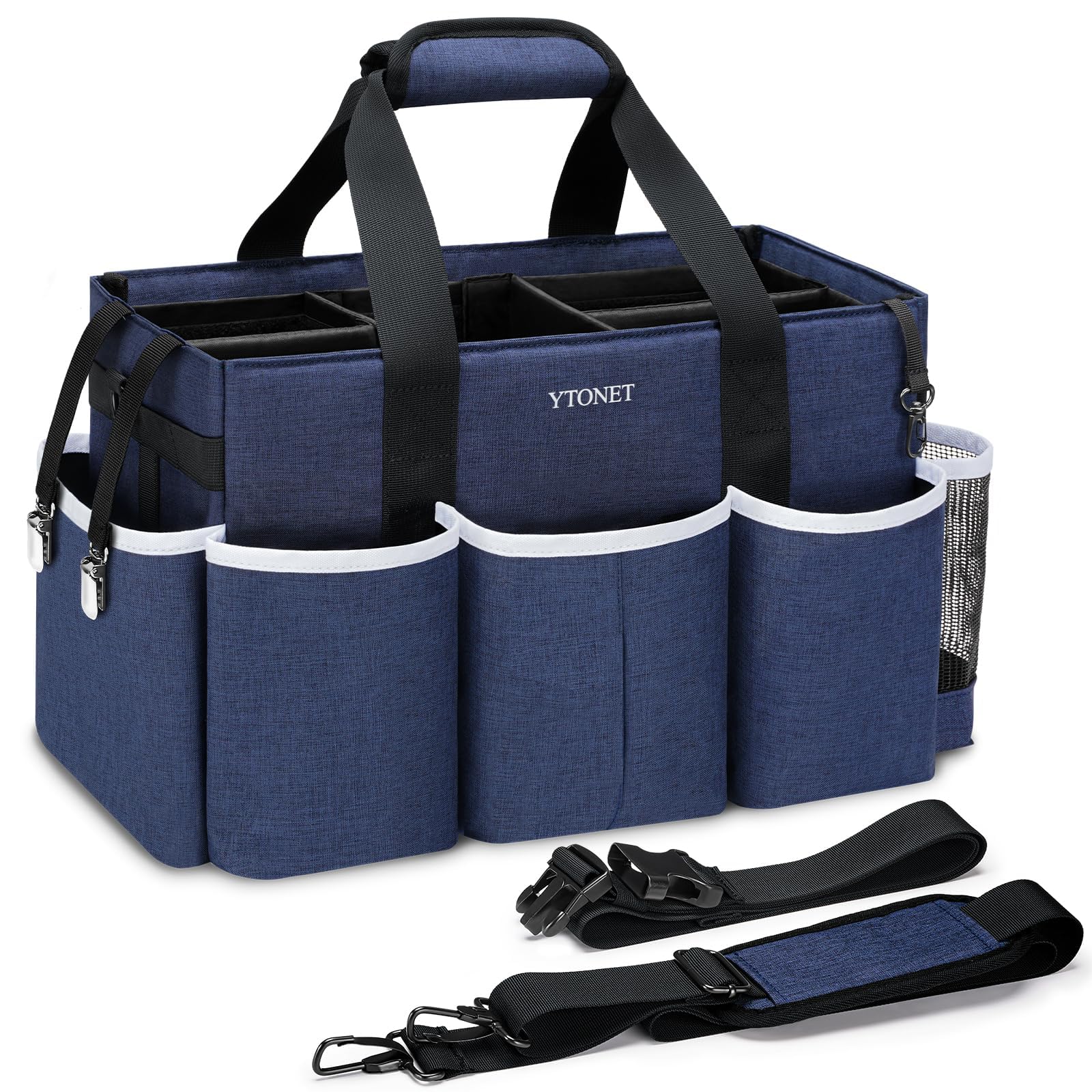 Foto 2 pulgar | Bolsa De Limpieza Ytonet  Portátil  Con Separadores  Color Azul  15 X 20 X 25 Cm - Venta Internacional.