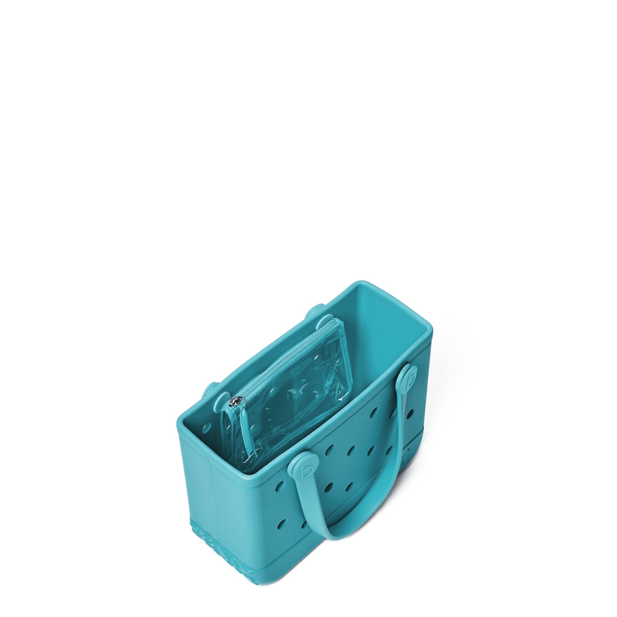 Foto 4 pulgar | Bolsa Bogg Bag Bitty Turquesa Y Caicos Eva 28x11x22 Cm - Venta Internacional.