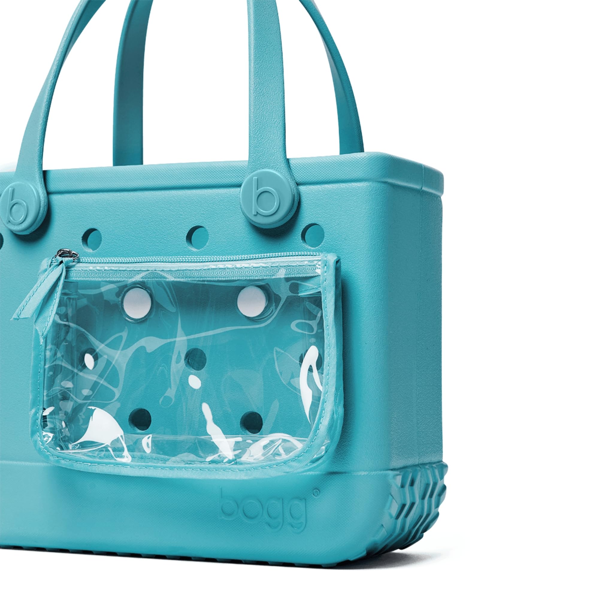 Foto 5 | Bolsa Bogg Bag Bitty Turquesa Y Caicos Eva 28x11x22 Cm - Venta Internacional.