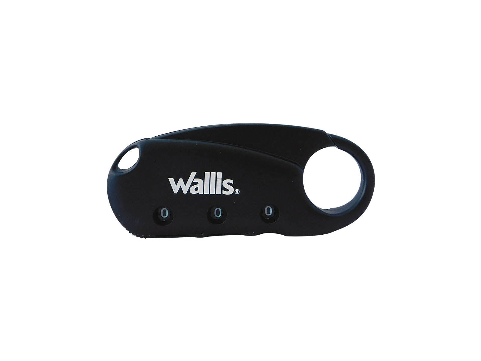 Foto 1 | Candado De Combinación Con Gancho Wallis color Negro