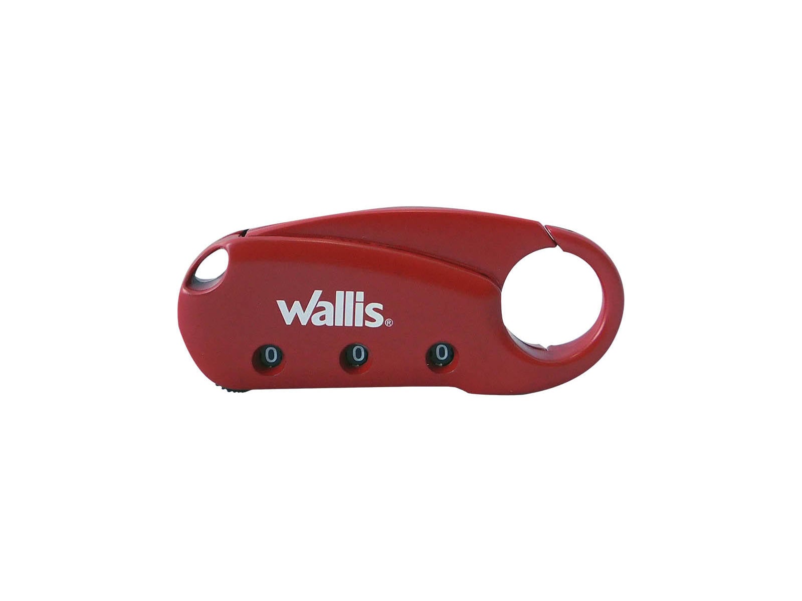 Candado de Combinación con Gancho Wallis color Rojo $269