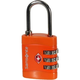 Foto 1 | Candado Samsonite Combilock 3 Dial Tsa Global Anaranjado
