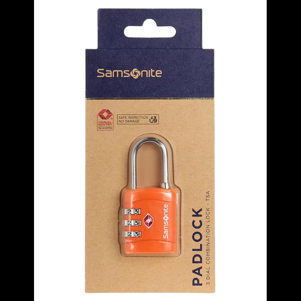 Foto 2 | Candado Samsonite Combilock 3 Dial Tsa Global Anaranjado