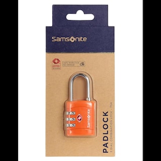 Foto 2 | Candado Samsonite Combilock 3 Dial Tsa Global Anaranjado