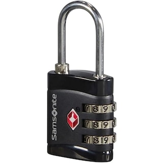 Foto 1 | Candado Samsonite Combilock 3 Dial Tsa Global Negro