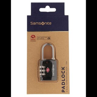 Foto 2 | Candado Samsonite Combilock 3 Dial Tsa Global Negro