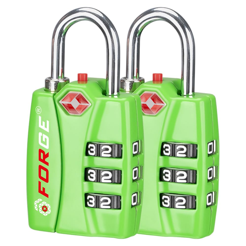 Foto 2 pulgar | Indicador De Alerta Abierto Lock Forge Con Combinación De Equipaje De La Tsa, Paquete De 2 - Venta Internacional.