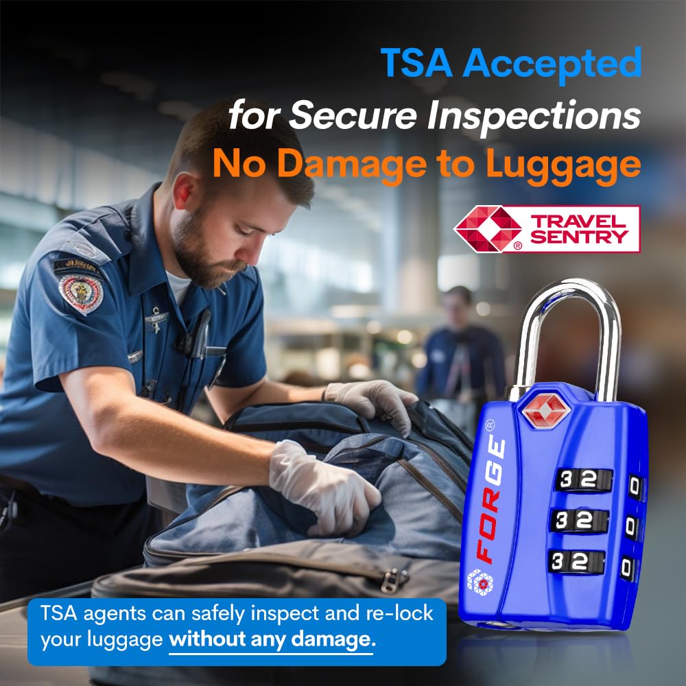 Foto 2 | Indicador De Alerta Abierto Tsa Locks Forge, Paquete De 2 - Venta Internacional.