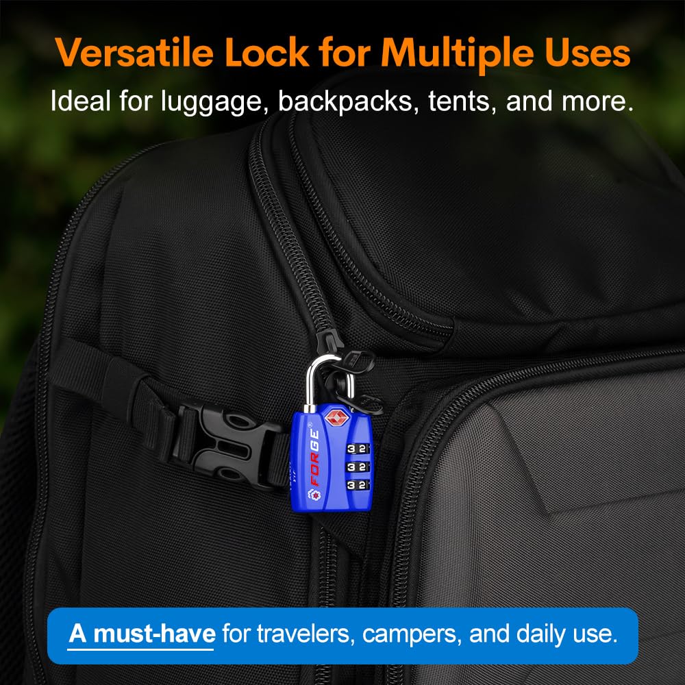 Foto 5 | Indicador De Alerta Abierto Tsa Locks Forge, Paquete De 2 - Venta Internacional.