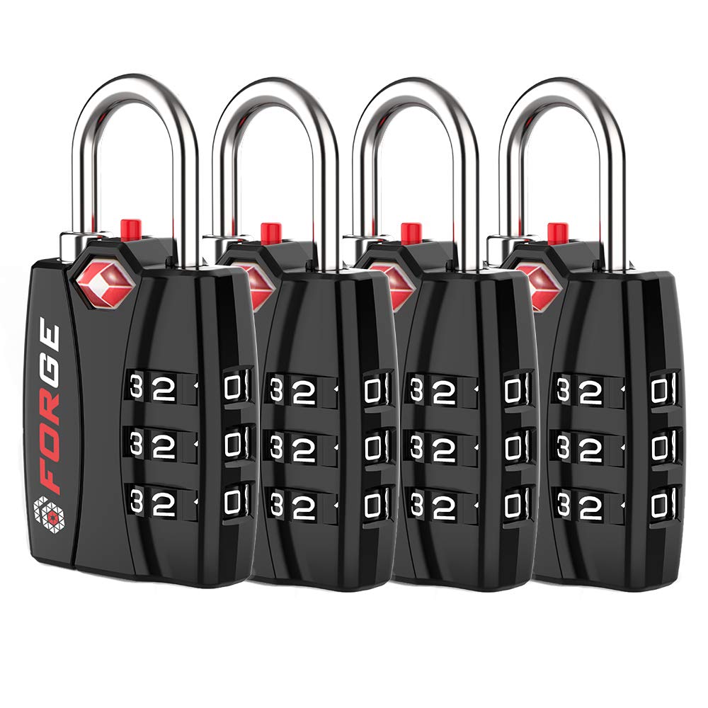 Foto 2 pulgar | Indicador De Alerta Abierto Lock Forge Con Combinación De Equipaje De La Tsa, Paquete De 4 Unidades - Venta Internaci